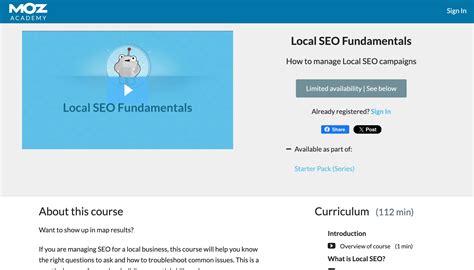 moz seo course|SEO Fundamentals .
